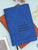 Graham A5 Hardbound Faux Leather Executive 192 Pages Notebook - Blue