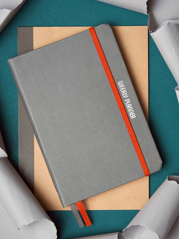 Organise- It Hardbound A5 Weekly Planner - Grey