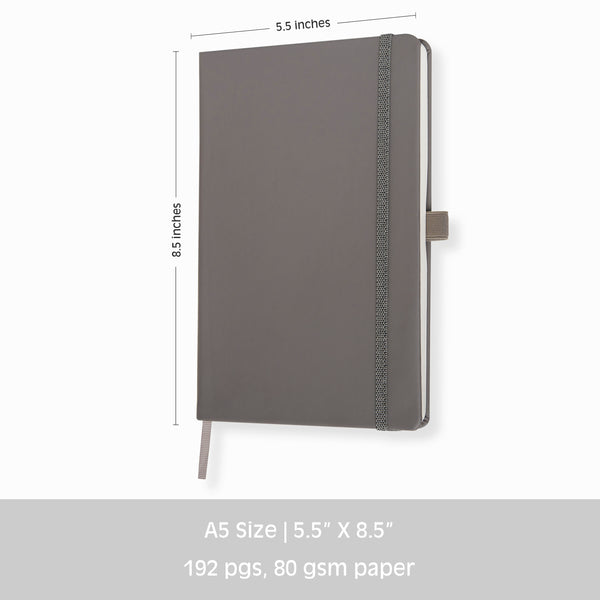 Pro Series Executive Diary: A5 - GREY – Doodle Connect