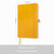 Pro Series Executive A5 PU Leather Hardbound Ruled Diary with Pen Loop - YELLOW
