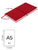 Windsor Executive A5 PU Leather Softbound 192 Pages Diary - Red