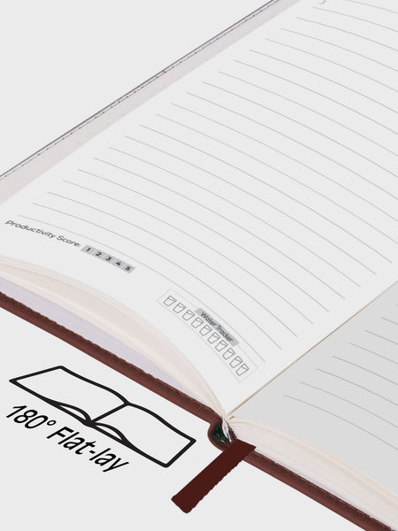 Cambie NS- A5 Notebook: Hardbound with Faux Leather - Brown – Doodle ...