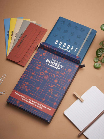 Vegan Leather Financial Planner: A5 Undated - Budget Tracker