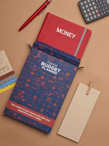 Vegan Leather Financial Planner: A5 Undated - Money Matters