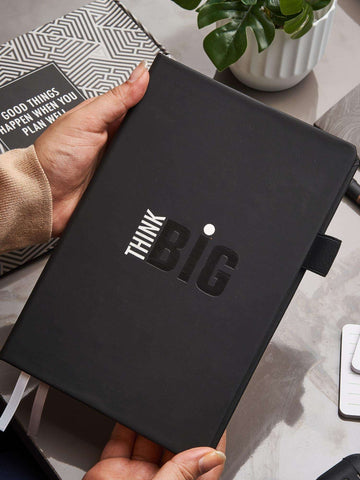 Vegan Leather Productivity Planner Kit: A5 (Big Thoughts)