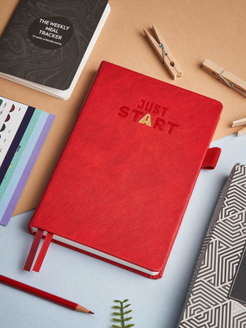 Vegan Leather Productivity Planner Kit: A5 (Just Start)